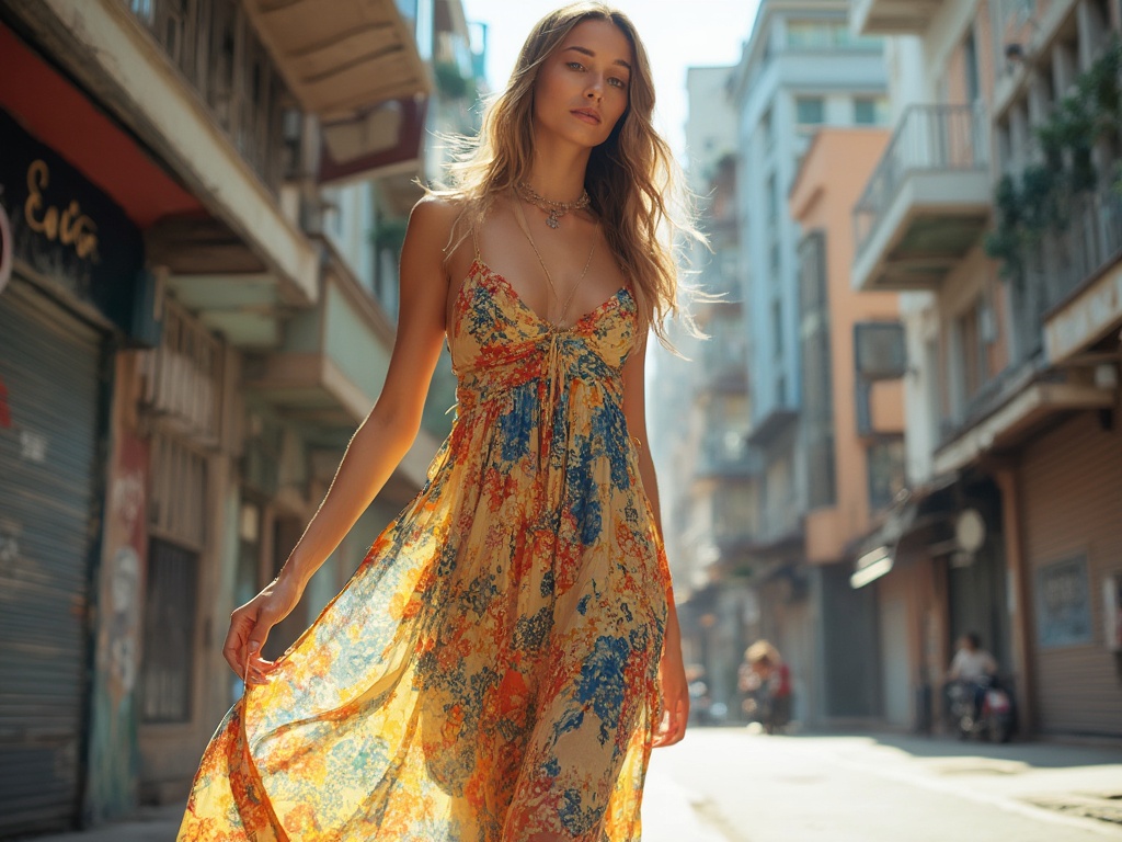 Urban Fashion Photography: Capturing Dresses in the Cityscape